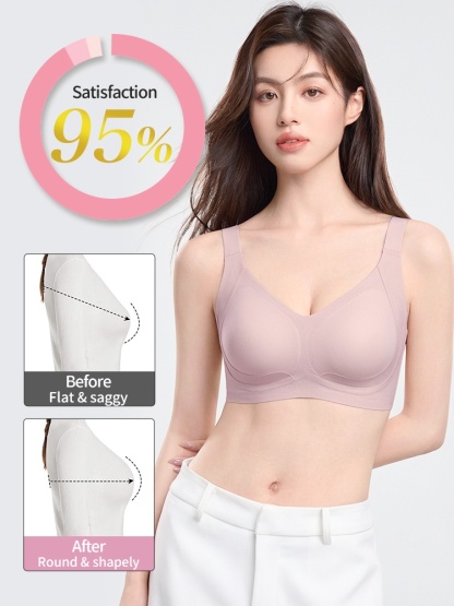 Enhancing Anti-sagging Bras Lift The Busts & Seamless Fit With Shimmering Elastic Fabrics VEIMIA