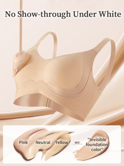 Enhancing Anti-sagging Bras Lift The Busts & Seamless Fits With Shimmering Elastic Fabric VEIMIA