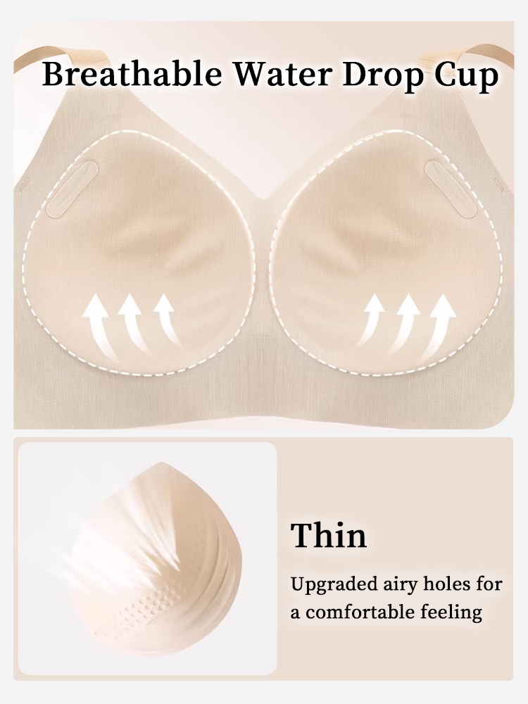 Enhancing Anti-sagging Bras Lifts The Bust & Seamless Fits With Shimmering Elastic Fabric VEIMIA
