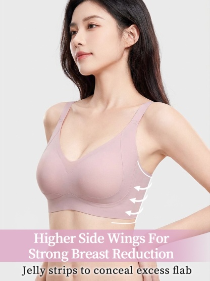 Enhancing Anti-sagging Bras Lifts The Bust & Seamless Fits With Shimmering Elastic Fabrics VEIMIA