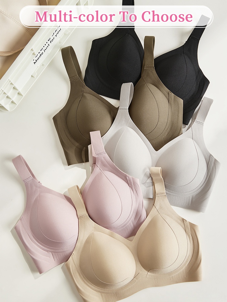 Enhancing Anti-sagging Bras Lifts The Busts & Seamless Fit With Shimmering Elastic Fabrics VEIMIA