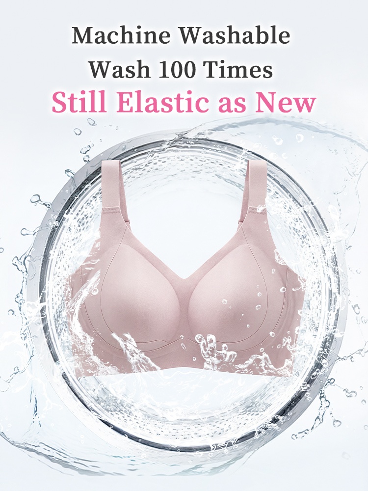 Enhancing Anti-sagging Bras Lifts The Busts & Seamless Fits With Shimmering Elastic Fabric VEIMIA