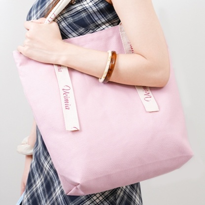 Veimia Exclusive Customized Letter Canvas Tote Bag
