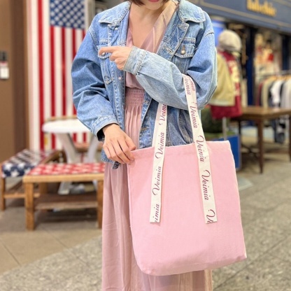 Veimia Exclusive Customized Letter Canvas Tote Bag