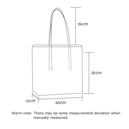 VEIMIA Exclusive Customized Large Capacity Canvas Tote Bag