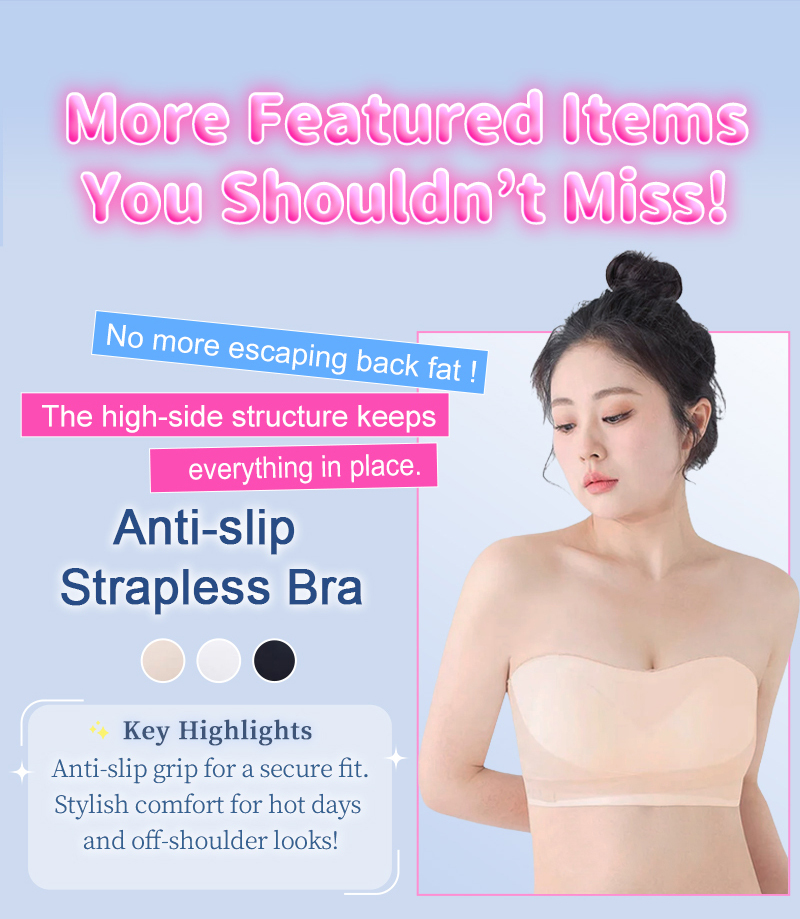 {"default":"Stylish anti-slip seamless strapless bras with stable support anti-sagging Veimia"}
