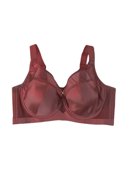 Flattering Anti-sagging Bralette Soft Frames Structure, Satin Fabric & Ultra-thin Design For Slimming VEIMIA
