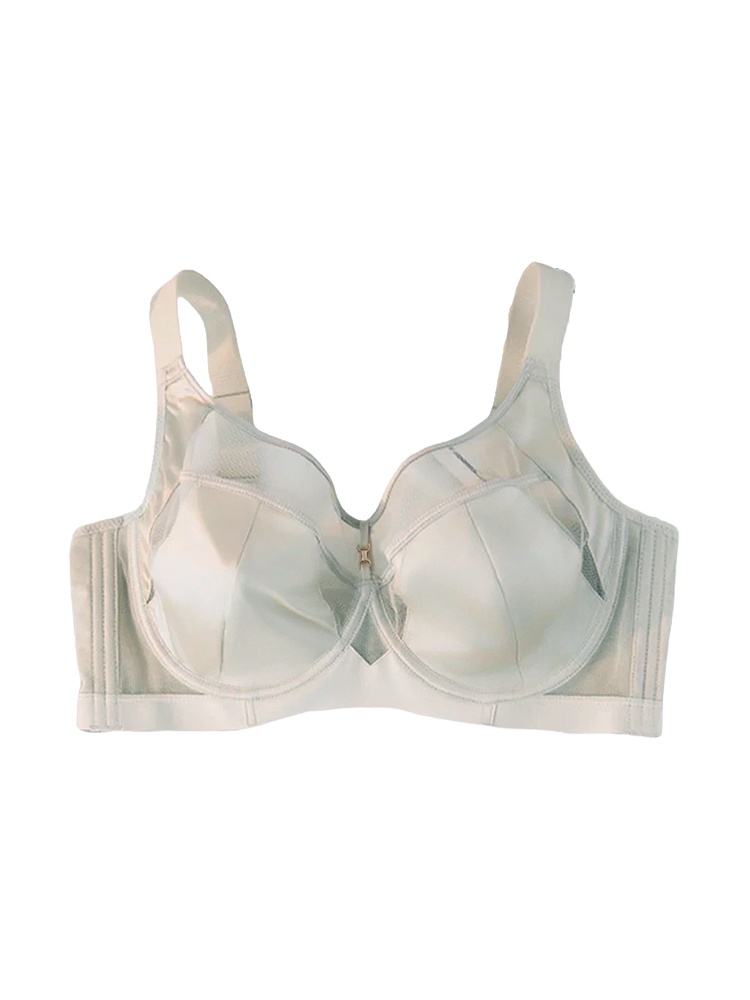 Flattering Anti-sagging Bra Soft Frame Supports, Satin Material & Ultra-thin Shape For Slimming VEIMIA
