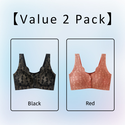 VEIMIA Front Closure Anti-sagging Seamless Bra For Woman