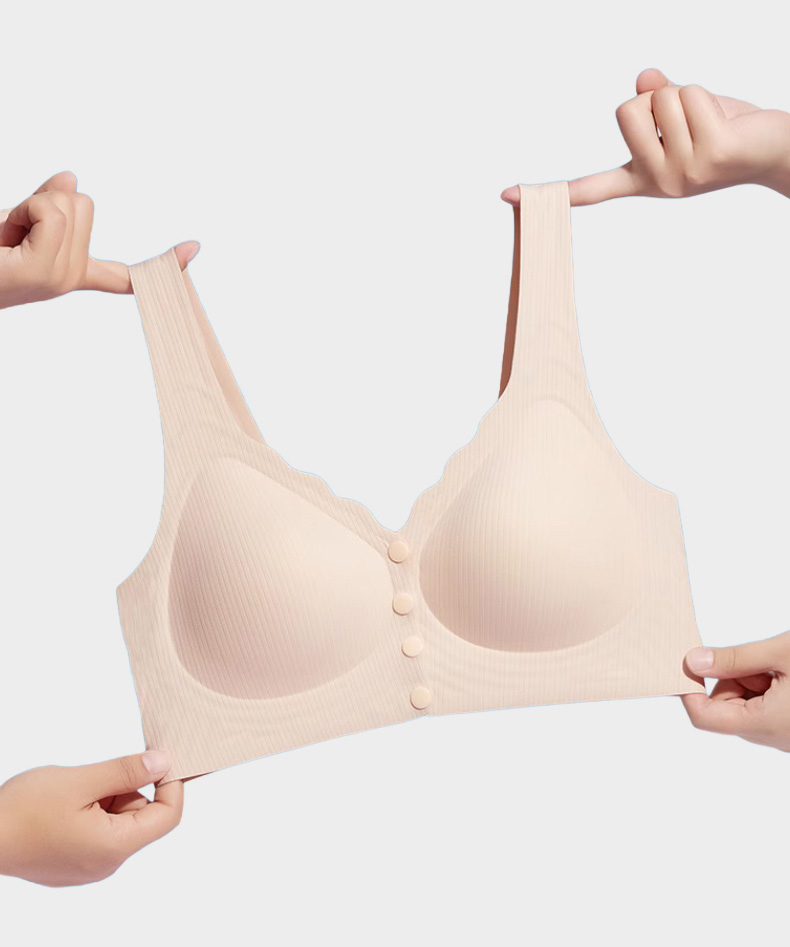Cloud-like Comfort and Easy Wear Seamless Front Closure Bras Super Elastic Veimia
