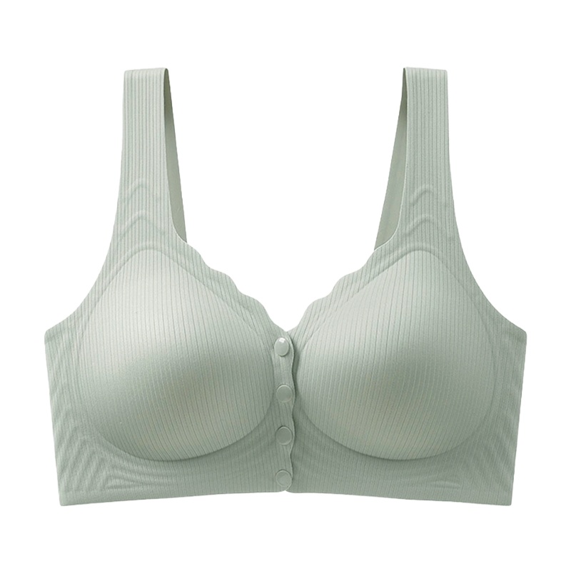 VEIMIA Experience Cloud-like Comfort and Easy Wear Seamless Front Closure Bra