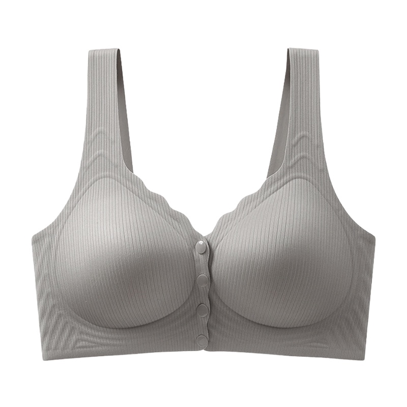 VEIMIA Experience Cloud-like Comfort and Easy Wear Seamless Front Closure Bra