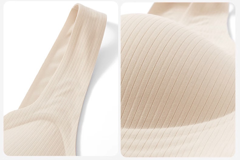 3D cups Easy Put on and Take off Wireless Front Closure Bras straps and fabric Veimia