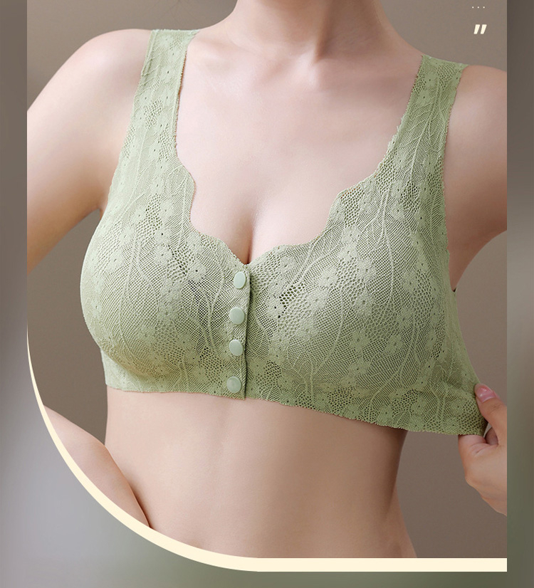 Front Closure Soft Anti-sagging Seamless Bras For Woman VEIMIA