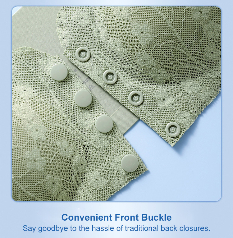 Front Open Buckles Anti-sagging Bras For Women VEIMIA