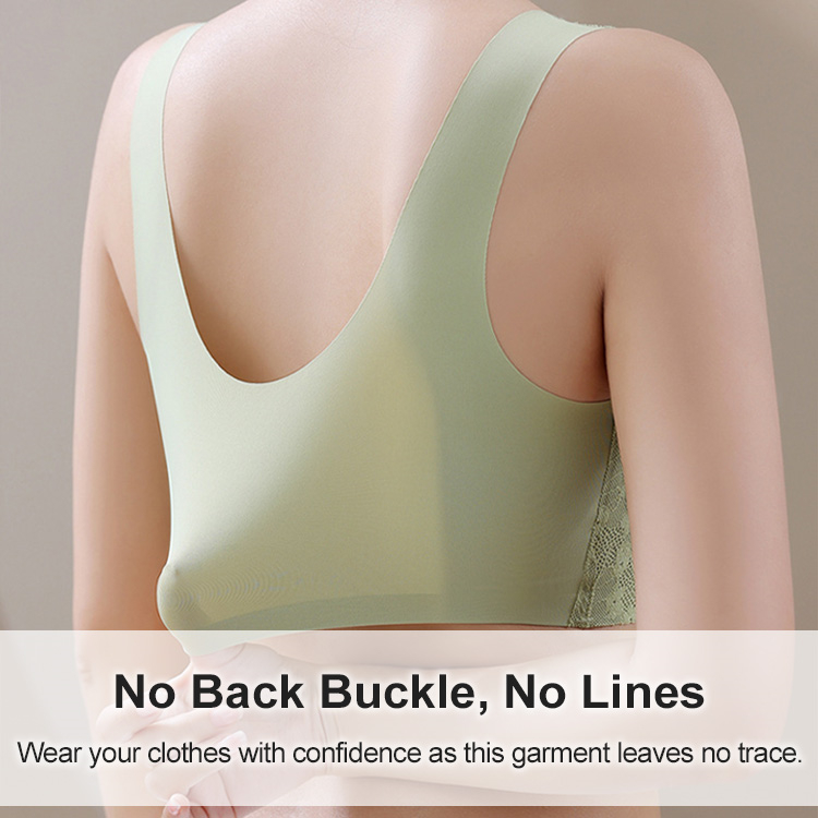 Front Closure Anti-sagging Seamless Bra For Women VEIMIA