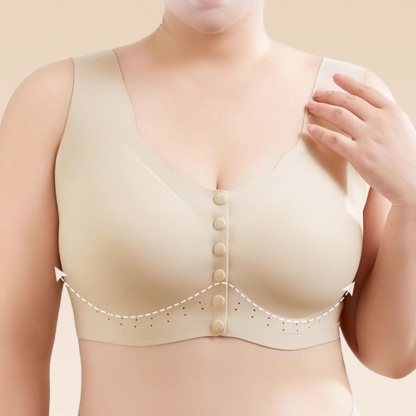 Ultra Breathable Easy Put on And Take Off Front Closure Bras For Women VEIMIA