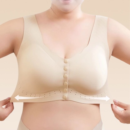 Ultra Breathable Easy Put on And Take Off Front Closure Bra For Women VEIMIA