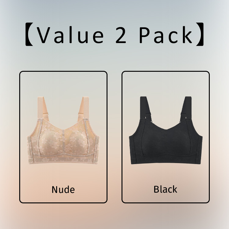VEIMIA High Support Full Coverage Anti-sagging Bra Back Slimming 