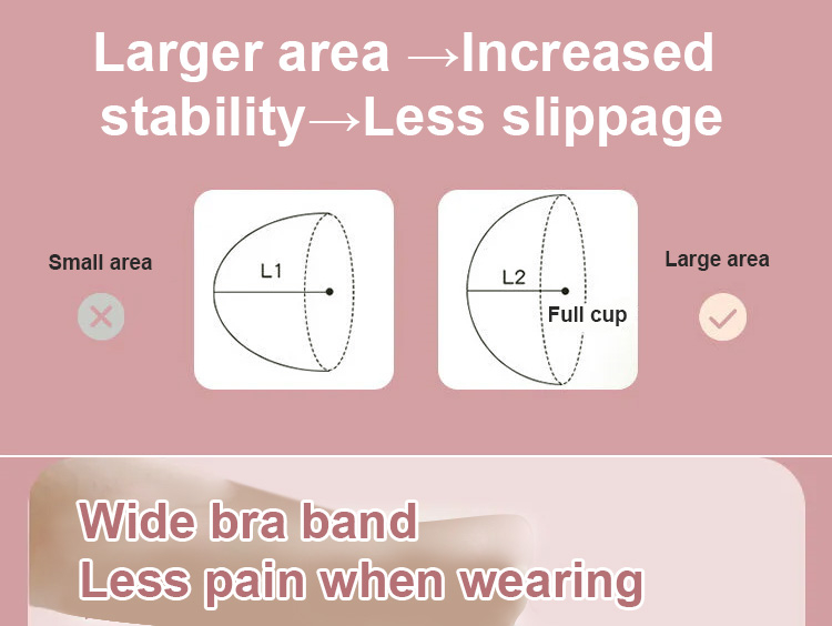 Full Coverage Lace Minimizing Bra High Armpit Design For Visually Slimming Veimia