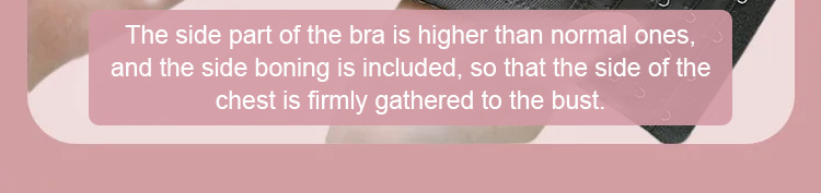 Full Coverage Lace Minimizing Bras High Armpit Design For Slimming Veimia
