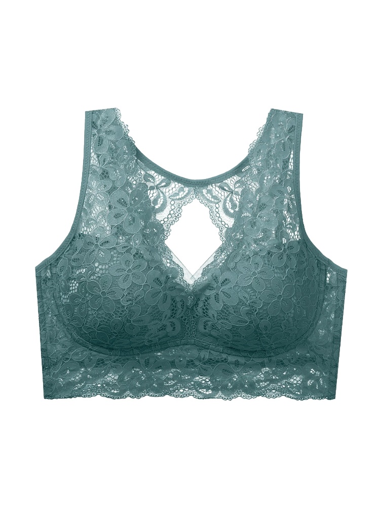 Gentle Sleep Bra Provide Nighttime Bust Nurturing & Ultra-soft Lace Comforts All Day VEIMIA