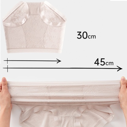 Always Fresh Jacquard Seamless Panties High Elastic Longer Crotch VEIMIA