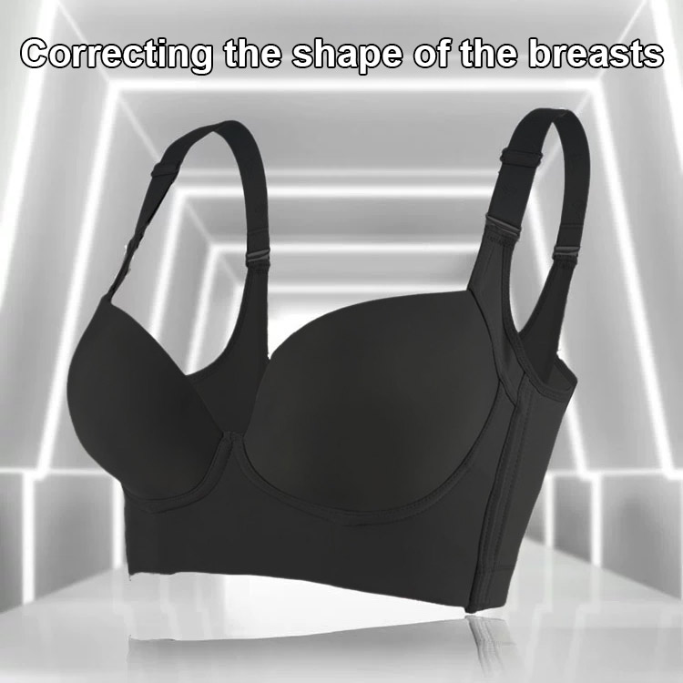 Seamless Deep V Large Size Push Up Bra Cover Armpit Fat For Heavy Breast VEIMIA