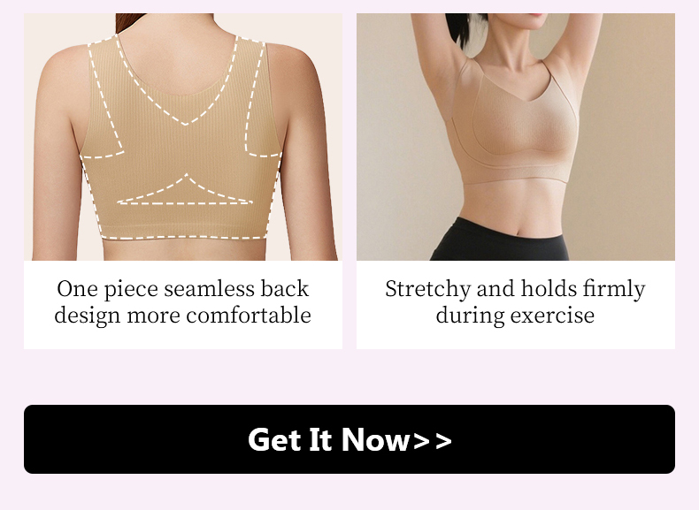 {"default":"Skin color seamless tank top style bra with soft support detail information Veimia"}
