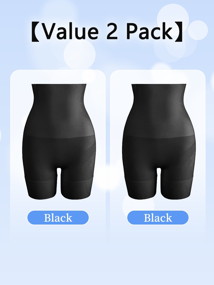 High-elastic Shapewear Shorts Double-X Compression For Tummy Control With 7cm Non-roll Hem & All-day Comfort VEIMIA