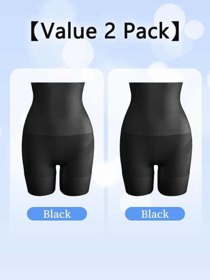 High-elastic Shapewear Shorts Double-X Compression For Tummy Control With 7cm Non-roll Hem & All-day Comfort VEIMIA