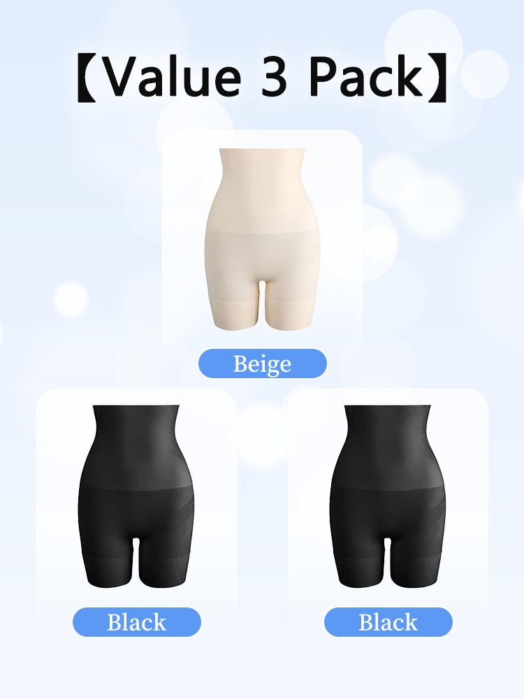 High-elastic Shapewear Shorts Double-X Compression For Tummy Control With 7cm Non-roll Hem & All-day Comfort VEIMIA