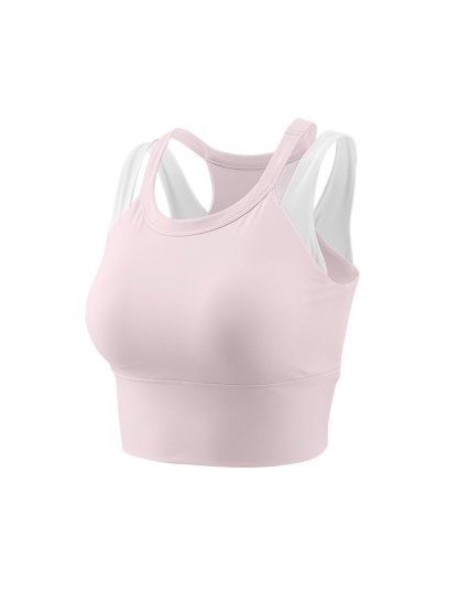 High-impact Sports Bra Motion Control For High-intensity Move Wear-alone Racerbacks & Sides Compression VEIMIA