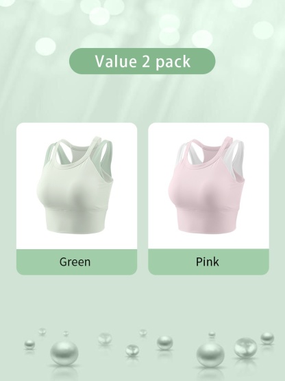 High-impact Sports Bra Motions Control For High-intensity Move Wear-alone Racerbacks & Sides Compression VEIMIA