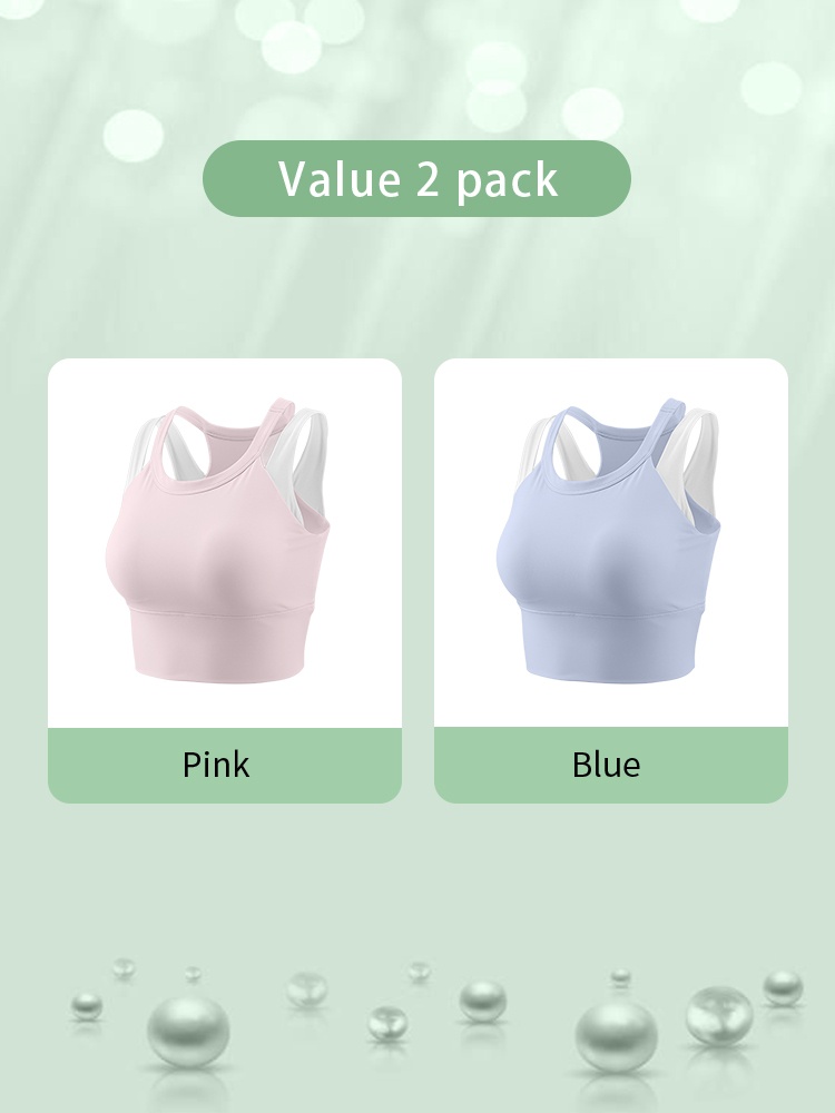 High-impact Sports Bras Motions Control For High-intensity Move Wear-alone Racerbacks & Sides Compression VEIMIA