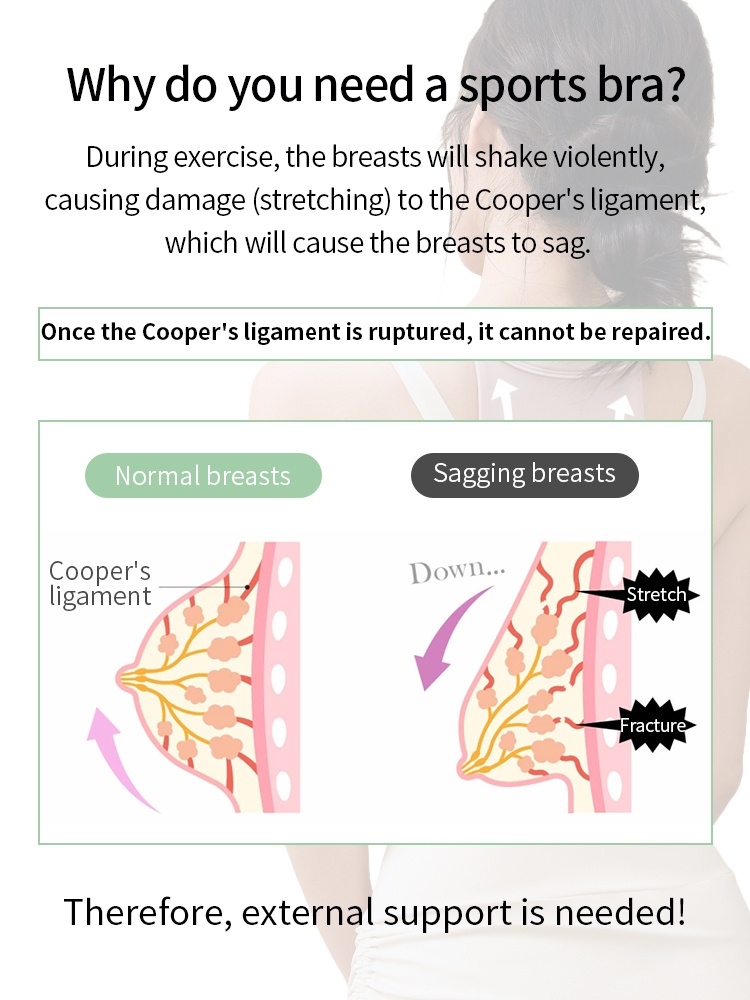 High-impact Sports Bras Motion Control For High-intensity Move Wear-alone Racerback & Sides Compression VEIMIA