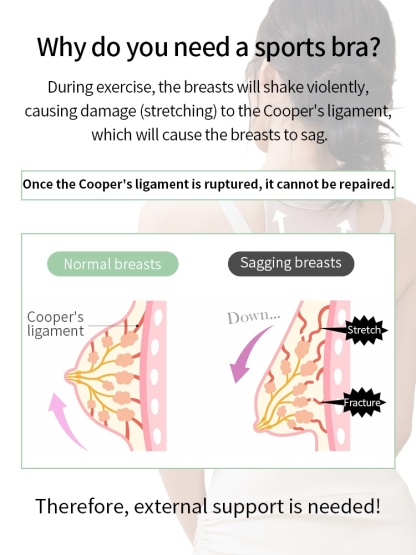 High-impact Sports Bras Motion Control For High-intensity Move Wear-alone Racerback & Sides Compression VEIMIA