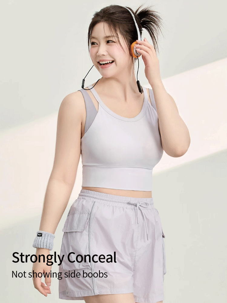 High-impact Sports Bras Motion Controls For High-intensity Move Wear-alone Racerbacks & Side Compression VEIMIA