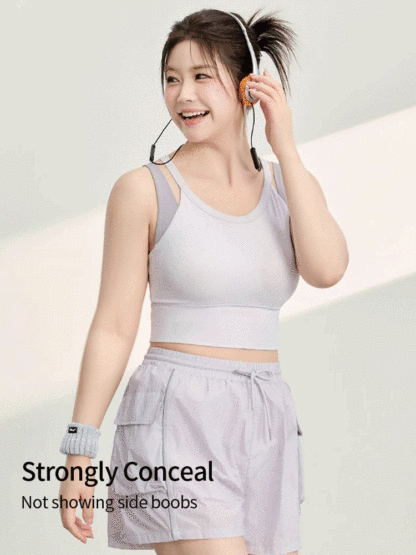 High-impact Sports Bras Motion Controls For High-intensity Move Wear-alone Racerbacks & Side Compression VEIMIA
