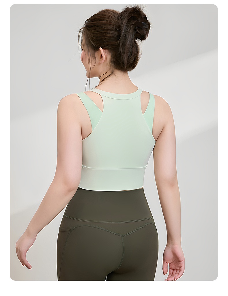 High-impact Sports Bras Motion Control For High-intensity Move Wear-alone Racerbacks & Side Compression VEIMIA