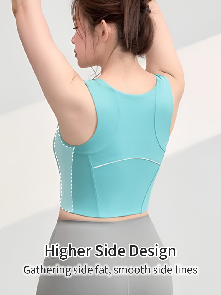 High-impact Sports Bras With Front Zip Strong Support, No Bounces Sculpting Fits For Intense Workout VEIMIA
