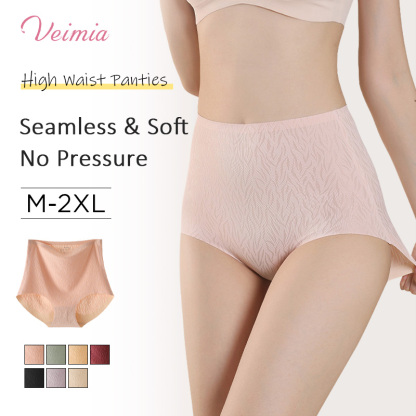 Comfortable High Waist Traceless Panties VEIMIA