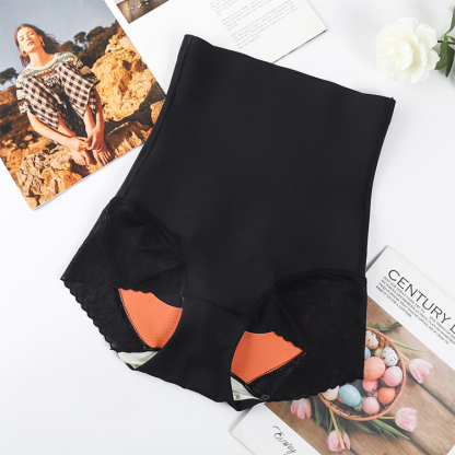 Seamless high waist hip-lifting panties
