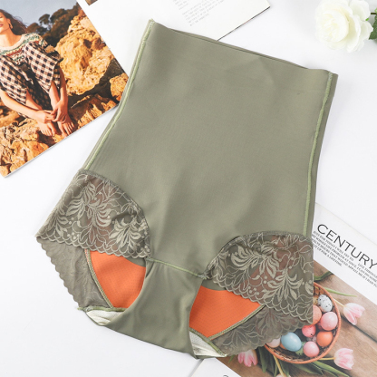 Seamless high waist hip-lifting panties