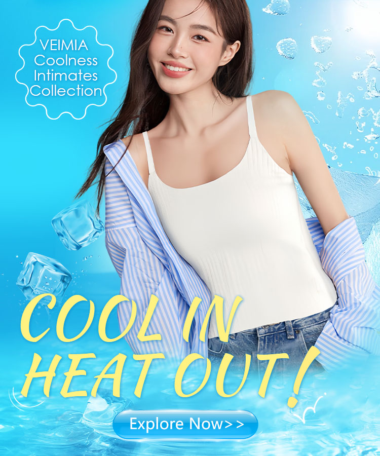 {"default":"Cool in heat out, summer must have coolness intimates collection Veimia"}
