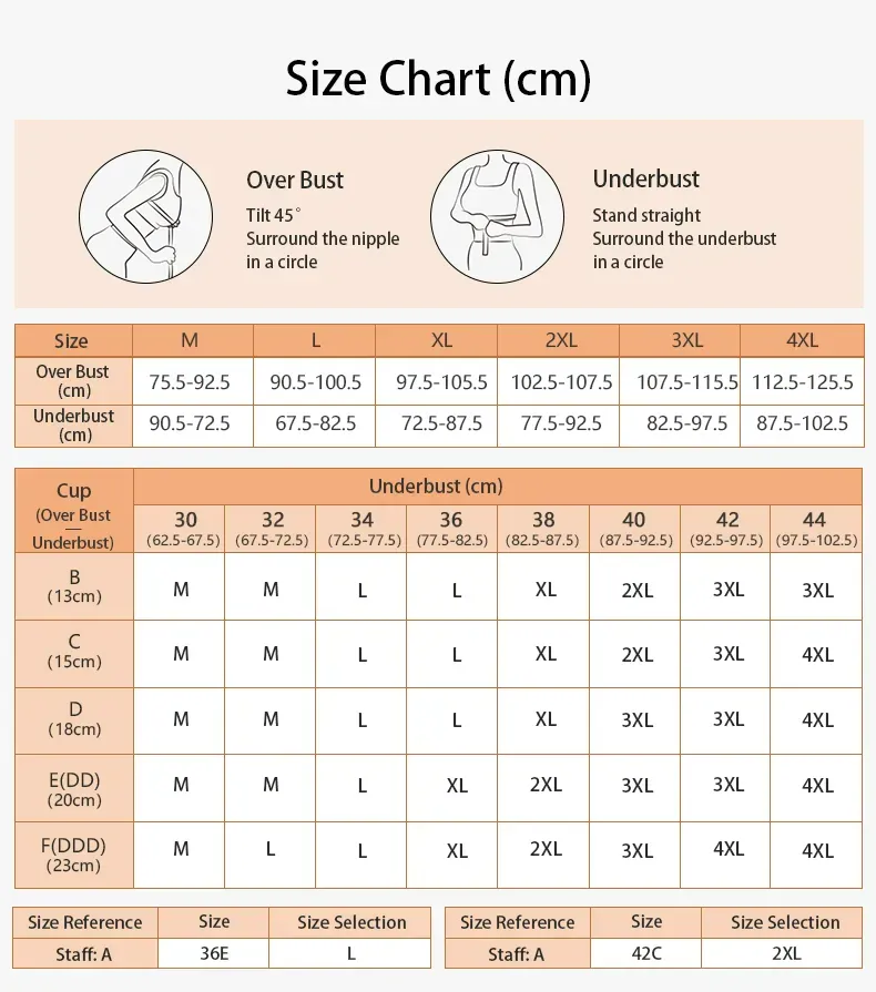 Plus Size Bras 3D Wireless Lifts & Anti-sagging, Full-cover Slimming Cups For A Sleek Look VEIMIA