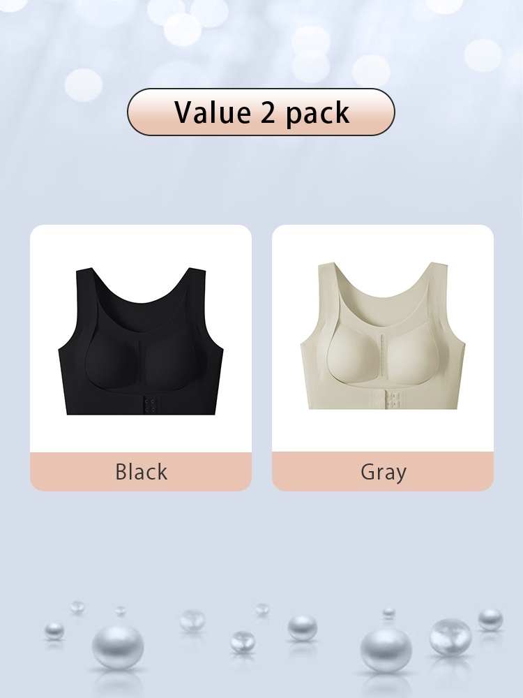 Invisible Anti-sagging Bras For Posture Correctings Day To Night Wearable One-pieces Hollow Back Non-stuffy VEIMIA