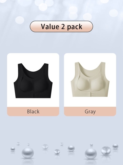 Invisible Anti-sagging Bras For Posture Correctings Day To Night Wearable One-pieces Hollow Back Non-stuffy VEIMIA