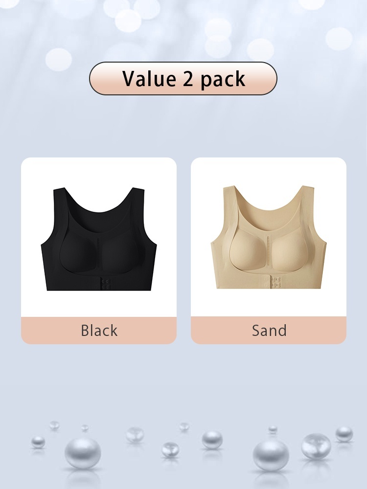 Invisible Anti-sagging Bras For Posture Correctings Day To Night Wearables One-piece Hollow Back Non-stuffy VEIMIA
