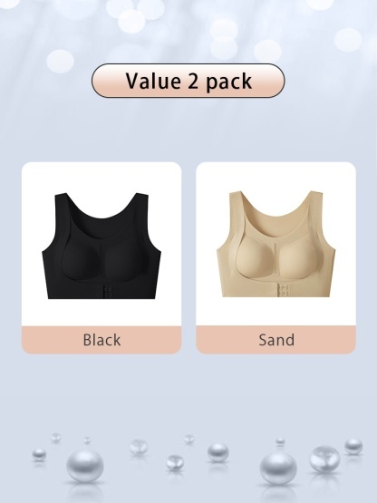 Invisible Anti-sagging Bras For Posture Correctings Day To Night Wearables One-piece Hollow Back Non-stuffy VEIMIA